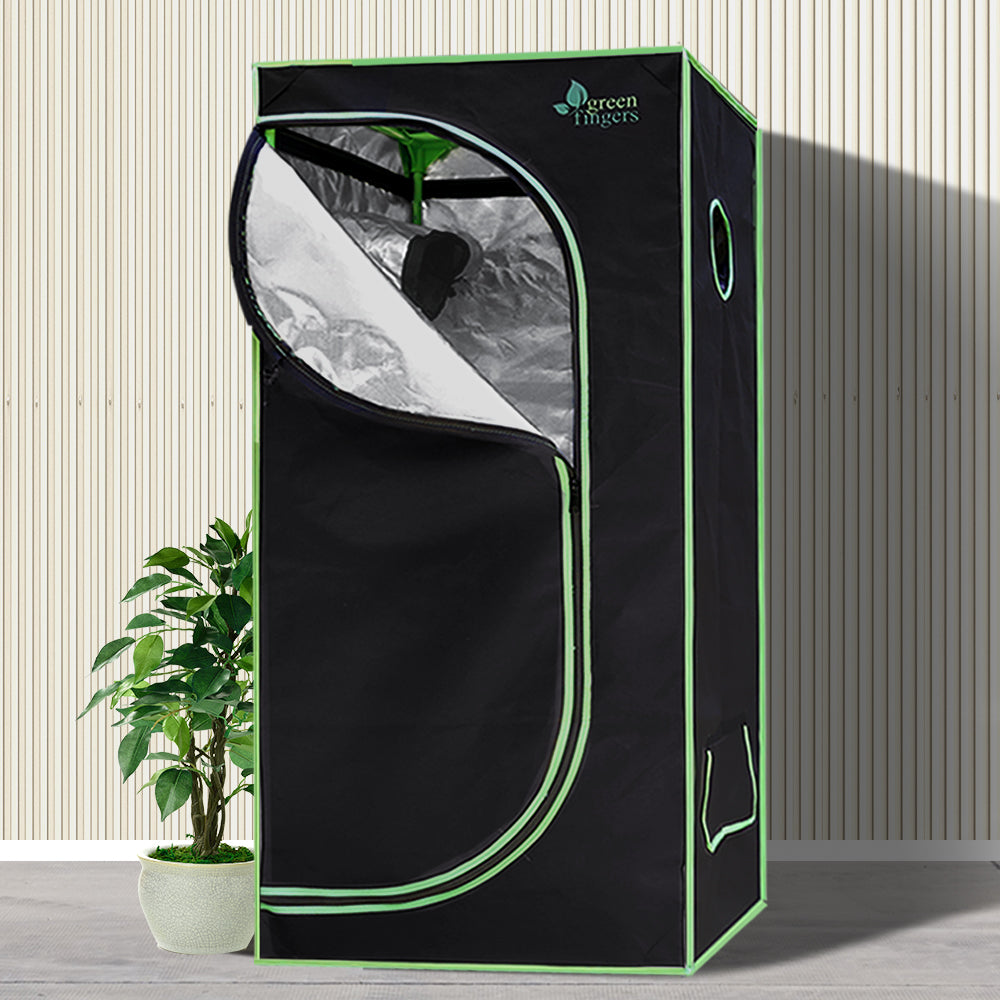 Greenfingers Grow Tent 600W LED Grow Light 60X60X140cm Mylar 4 Ventilation"