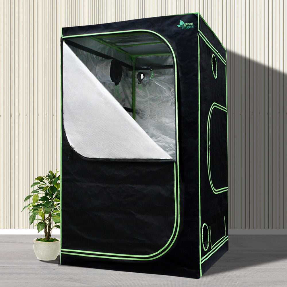 Greenfingers Grow Tent 1000W LED Grow Light 90X90X180cm Mylar 6 Ventilation"