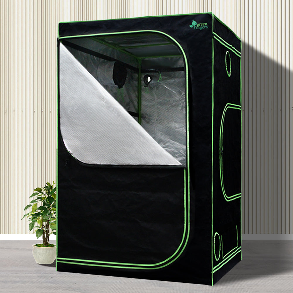 Greenfingers Grow Tent 1000W LED Grow Light 120X120X200cm Mylar 4 Ventilation"