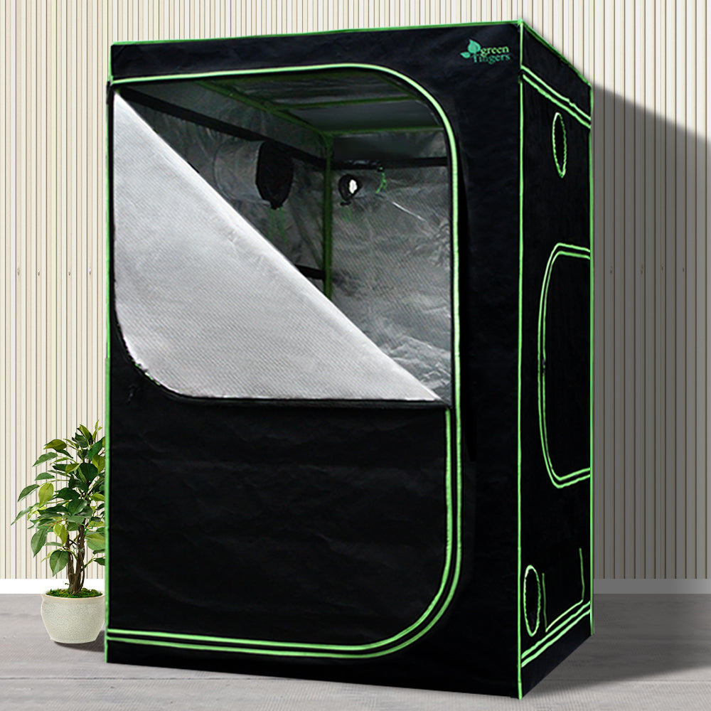 Greenfingers Grow Tent 1000W LED Grow Light 150X150X200cm Mylar 4 Ventilation"